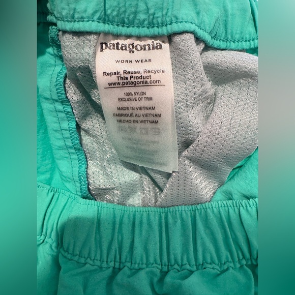 Patagonia Women's Barely Baggiest Shorts - 2½"' - mint green - Large - Picture 8 of 11